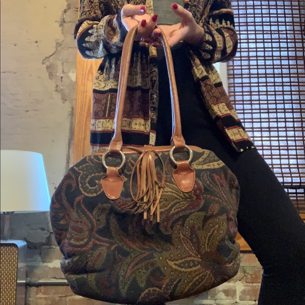 Marco Avane Tapestry Shoulder Bag